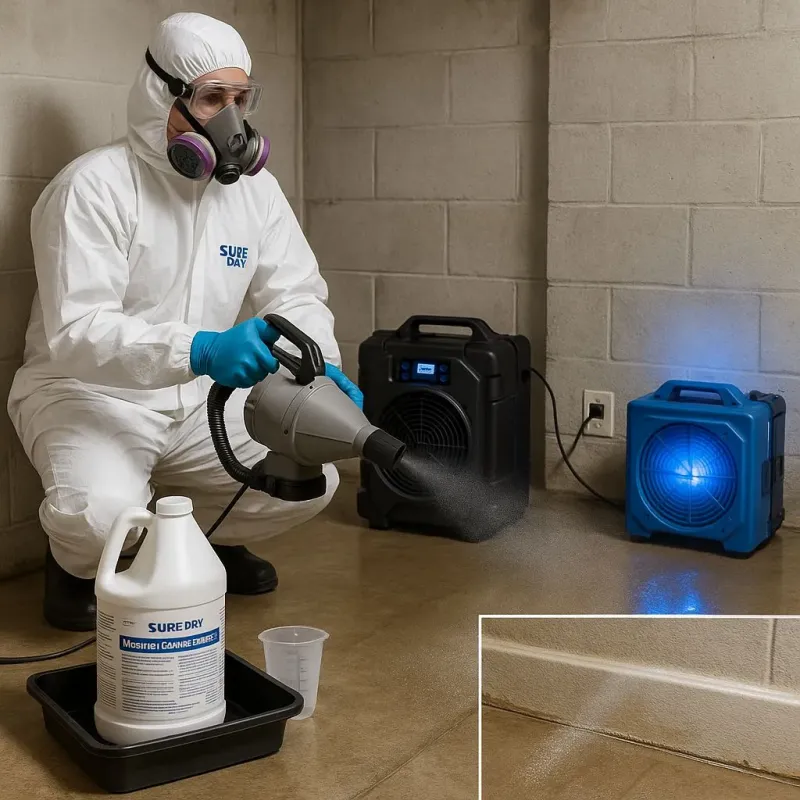 Sanitization and Odor Removal process in Alma, MI