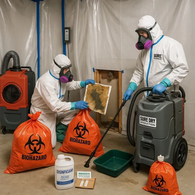 Contaminated Water Handling Protocols process in Alma, MI