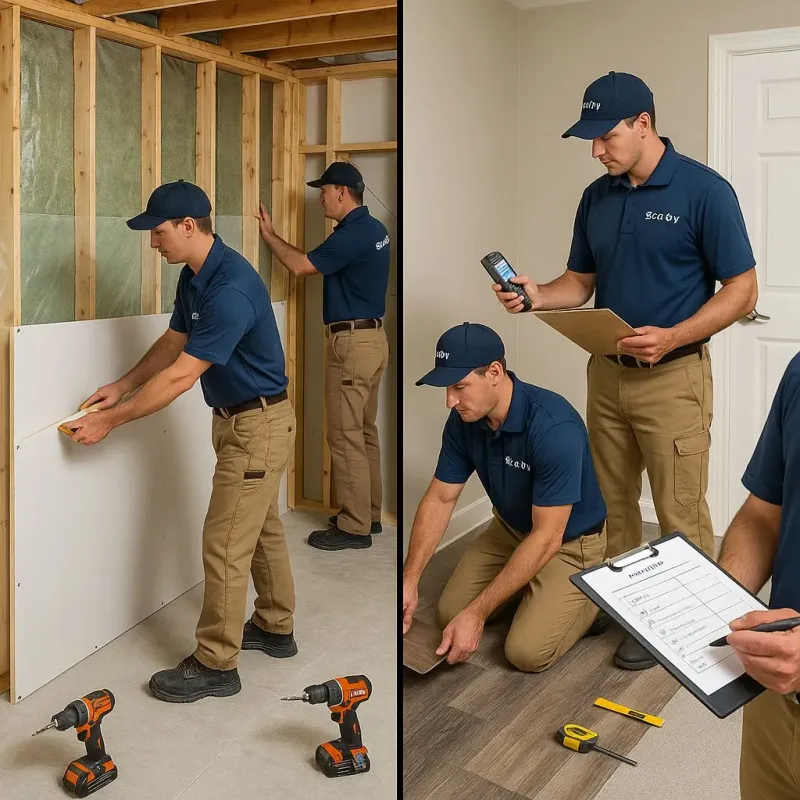 Repairs and Reconstruction process in Alma, MI