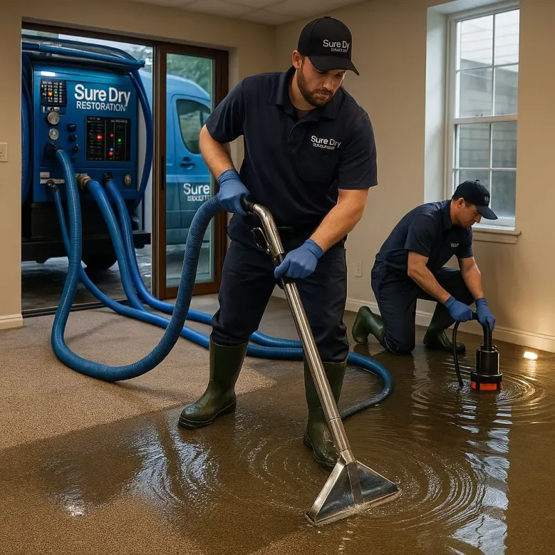 Water Extraction and Removal process in Alma, MI